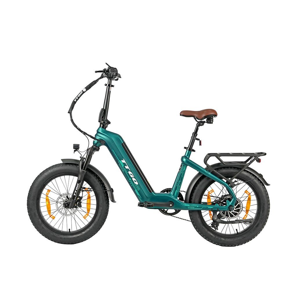 TTGO F8 Vélo électrique en fibre de carbone, batterie intégrée 48 V 18 Ah