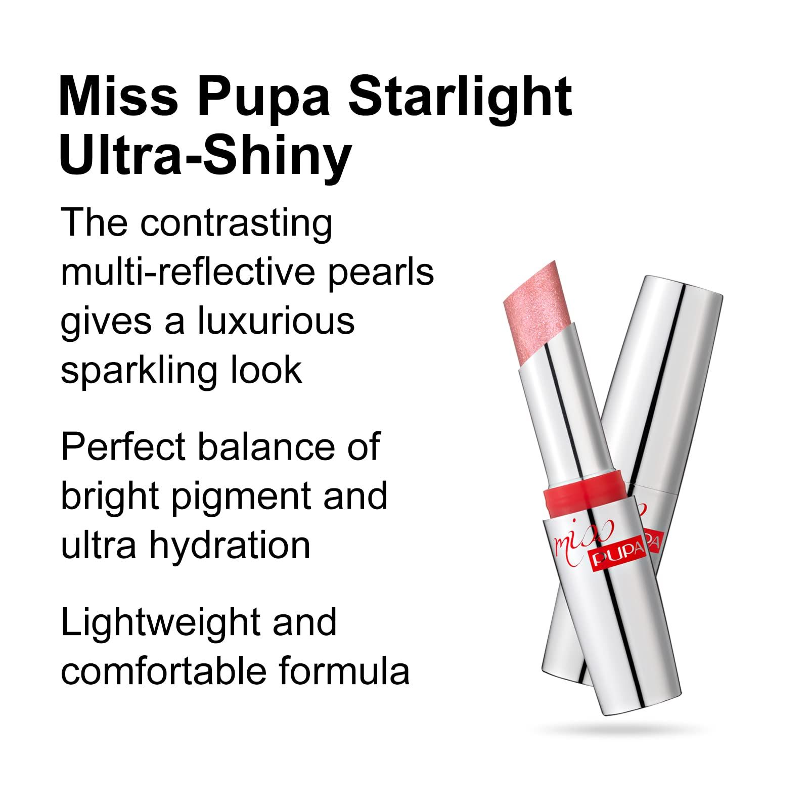 Pupa Miss Starlight Lippenstift ultra glossy N.700 Charming Charlotte
