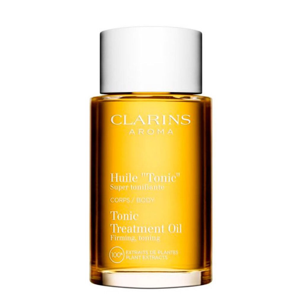 Clarins Huile Tonic, 100% pure plantenextracten, verstevigend.
