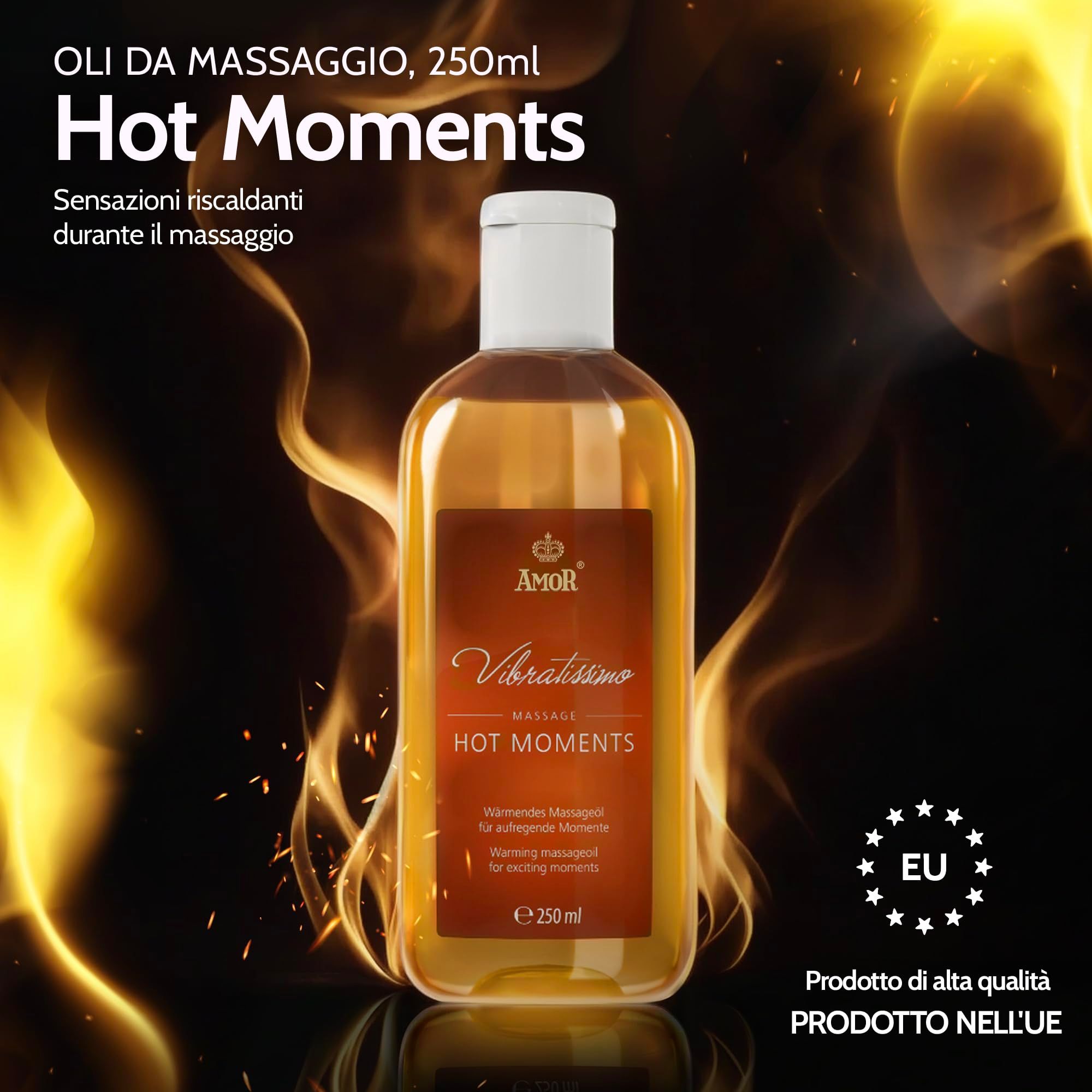 Vibratissimo Huile de Massage Hot Moments