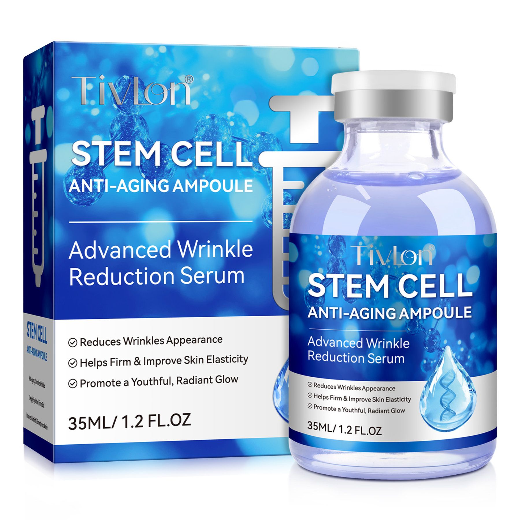 P-Beauty Gezichtsserum Stamcelserum voor anti-aging en microneedling