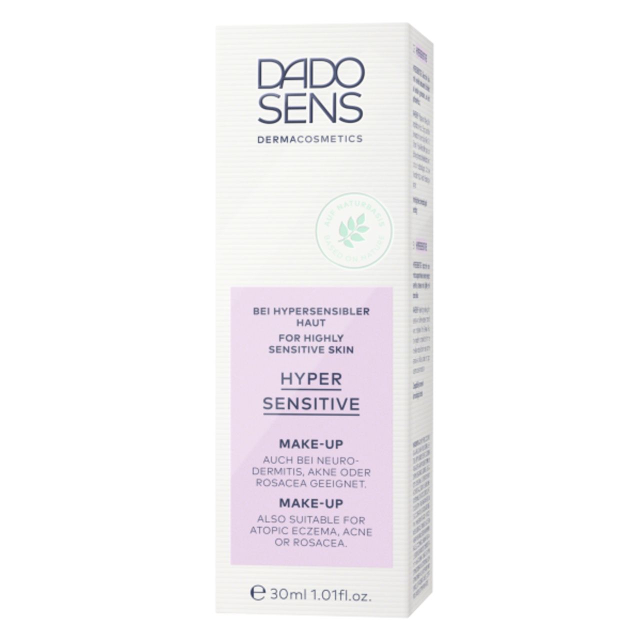 Dado Sens Hypersensitive Make-Up Color 02K Almond 30 ml.