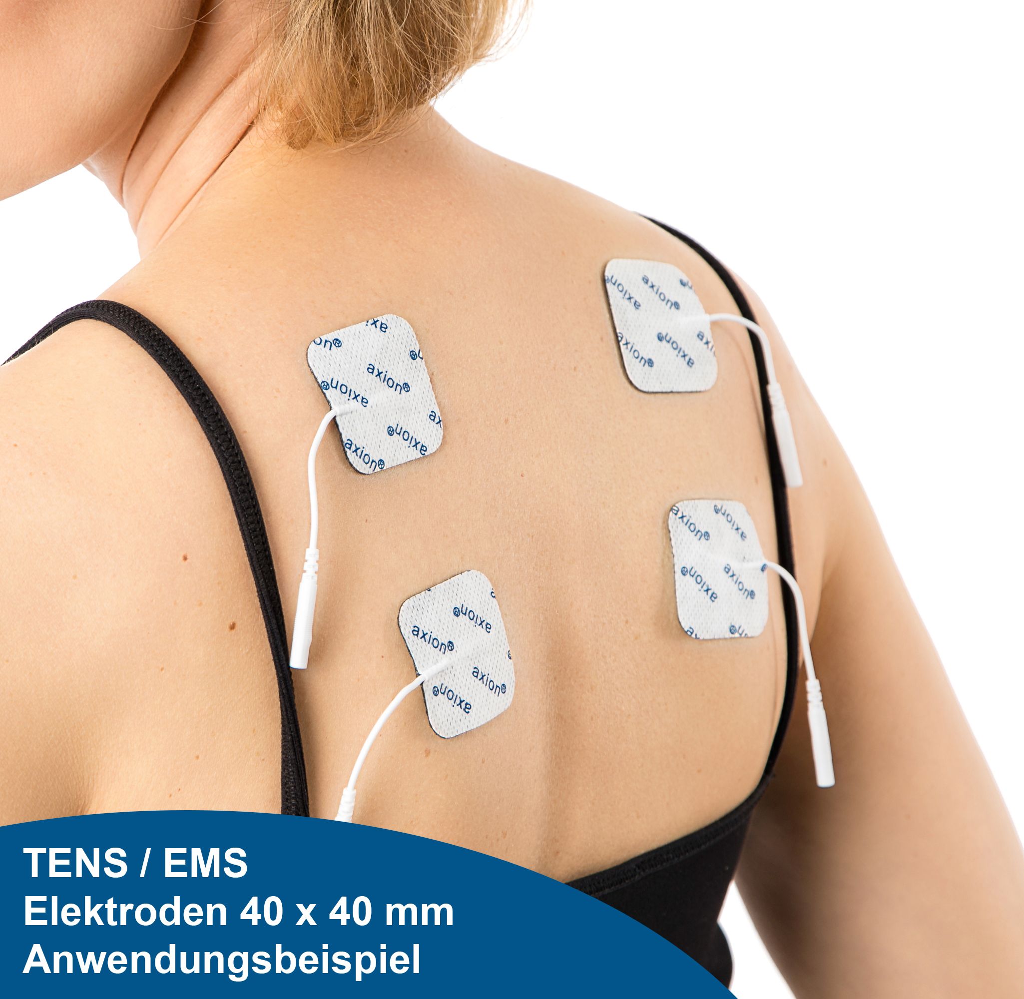 axion® zelfklevende elektrodenpads 4x4 cm