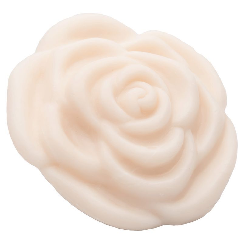 La Savonnerie de Nyons - Savon Forme Rose - Fleurs de Coton (Organza)