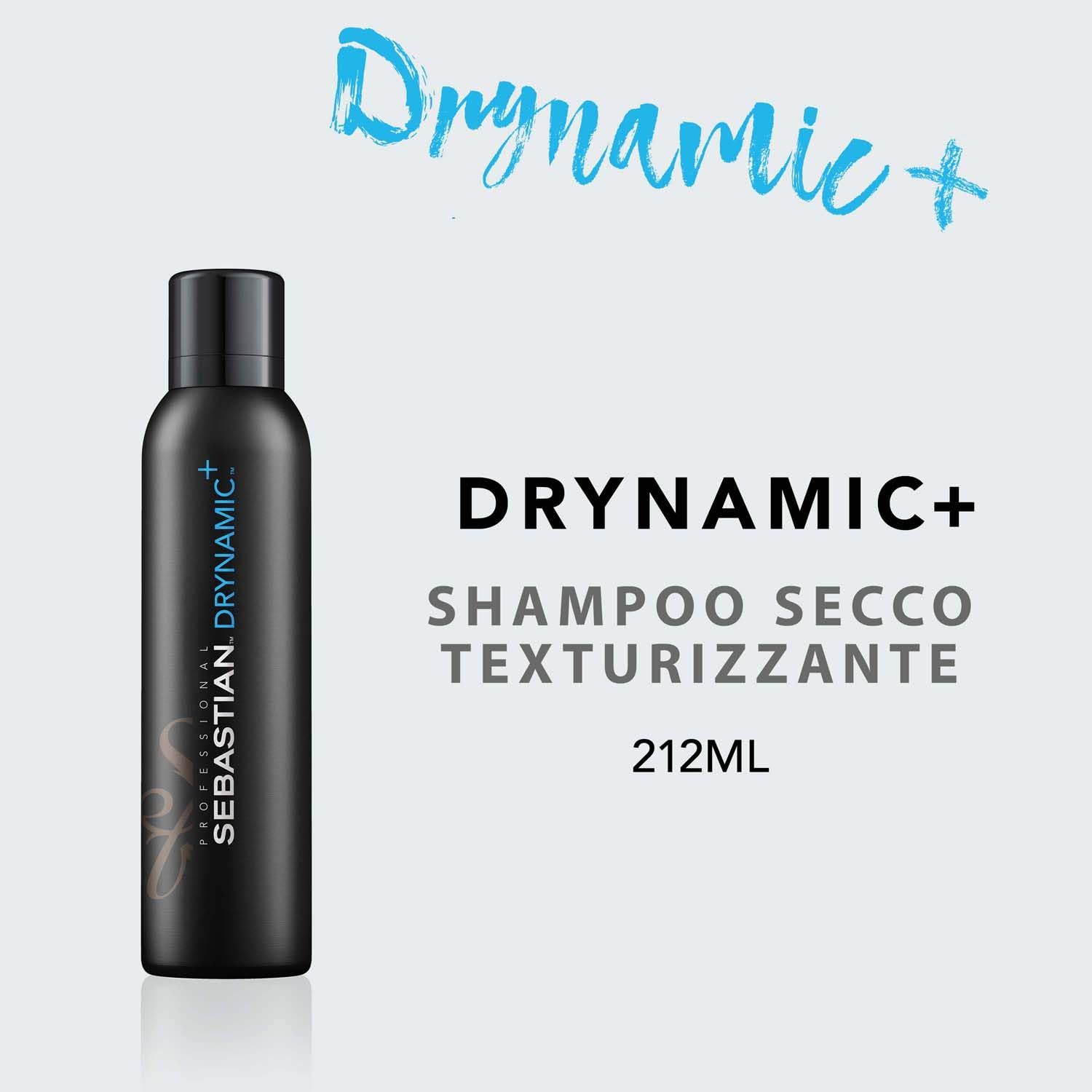 Sebastian Drynamic+ Shampooing sec texturisant 212ml.