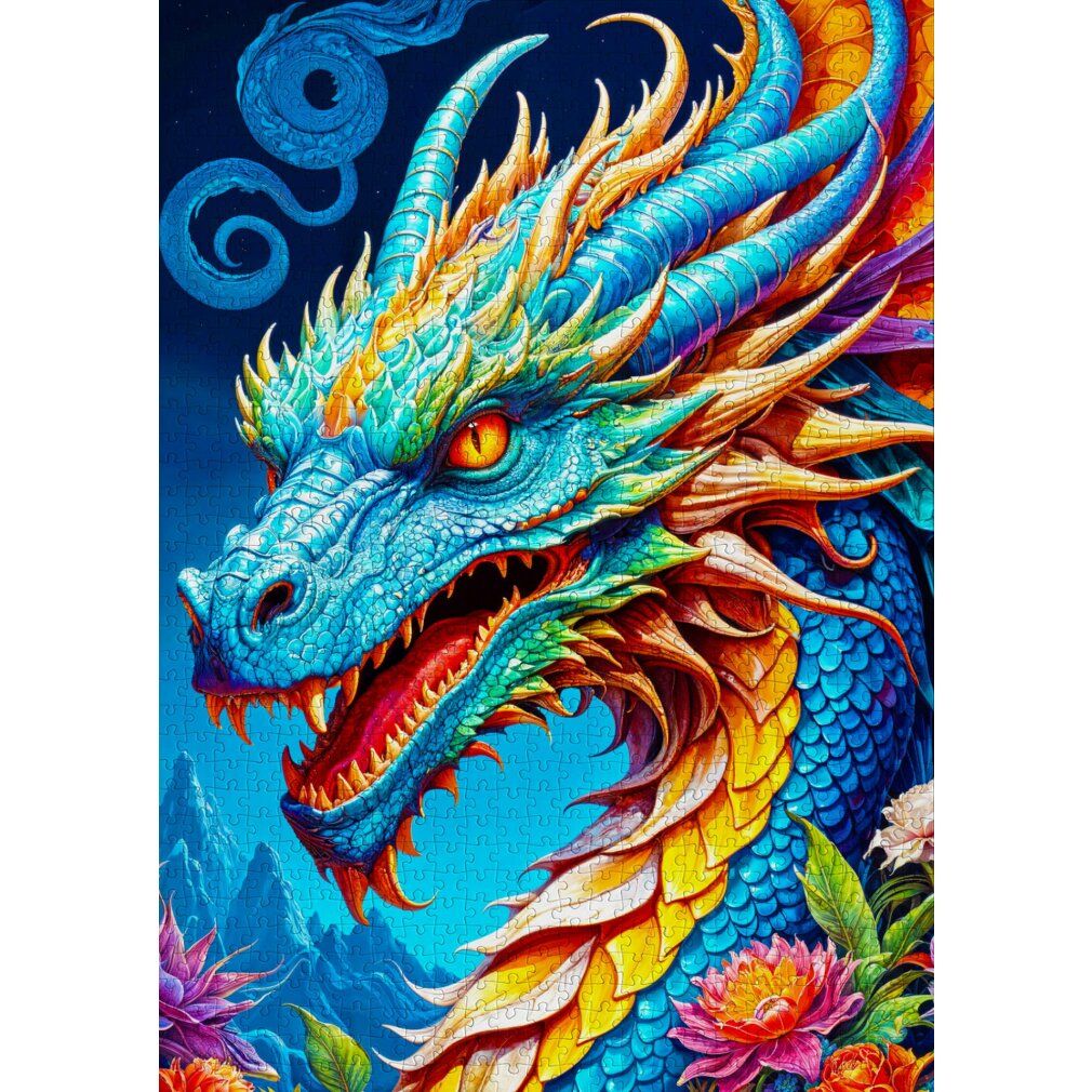 enjoy Puzzel Blue Dragon 1000 delen