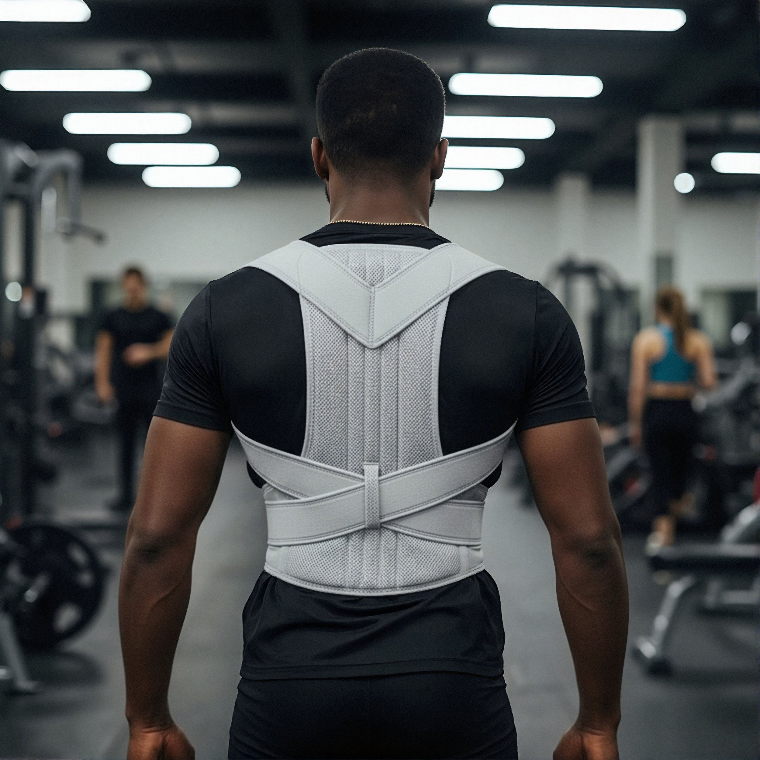 BODYLIFE Correcteur de Posture Dos & Épaules – Maintien Dorsal Réglable et Respirant - Taille L-XL