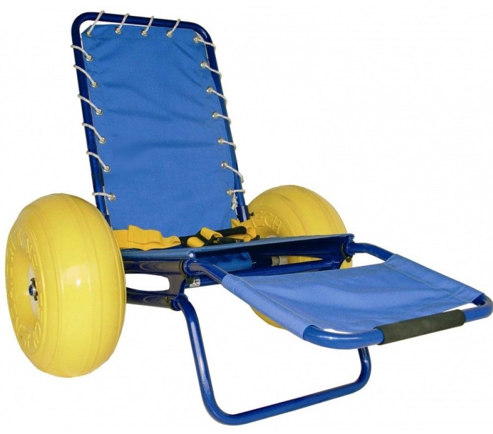 Ausilium JOB Strandrolstoel – Mobiliteitshulp voor Strand, Zwembad en Terrein