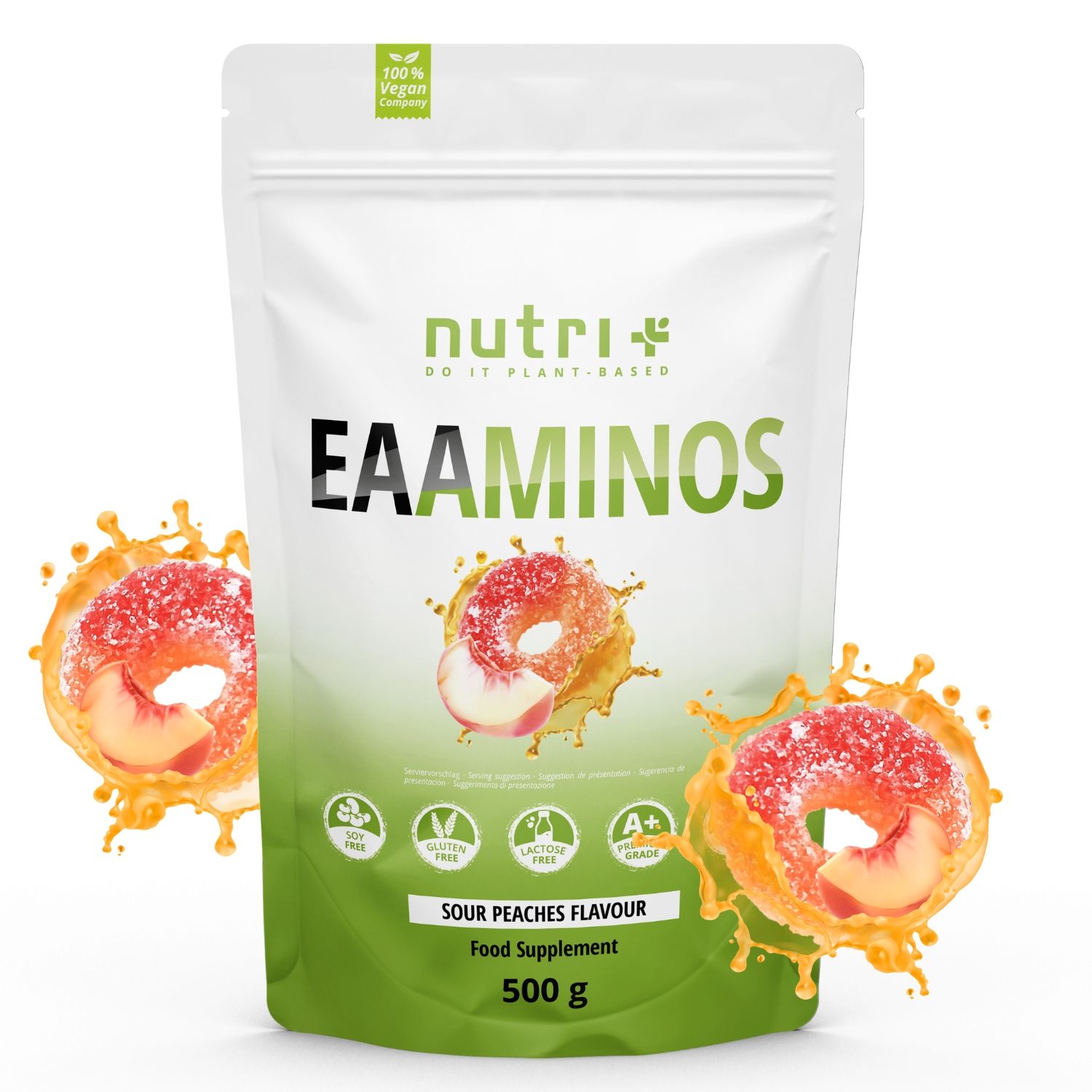 nutri+ Poudre EAA Acides aminés essentiels instantanée