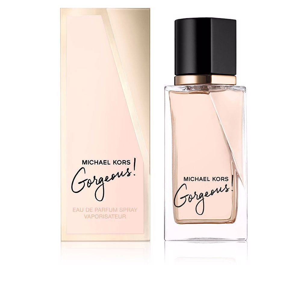 Fles en verpakking van Michael Kors Gorgeous! Eau de Parfum.