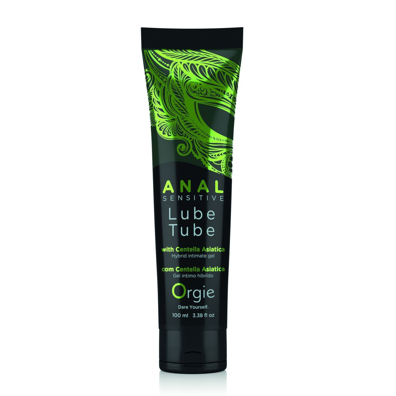 Tube de Lubrifiant Anal Sensitive Orgie, 100ml, à la Centella Asiatica.