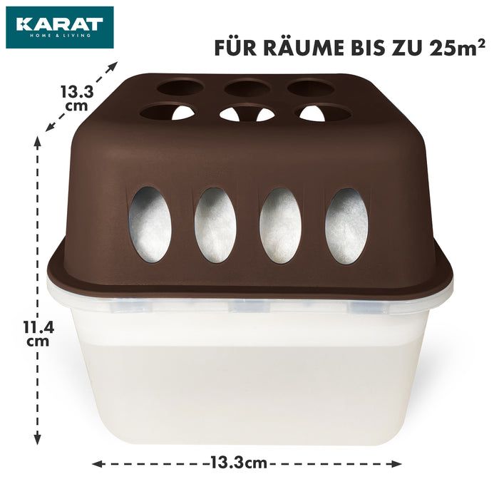 KARAT Déshumidificateur Hava - Déshumidificateur à granulés Marron