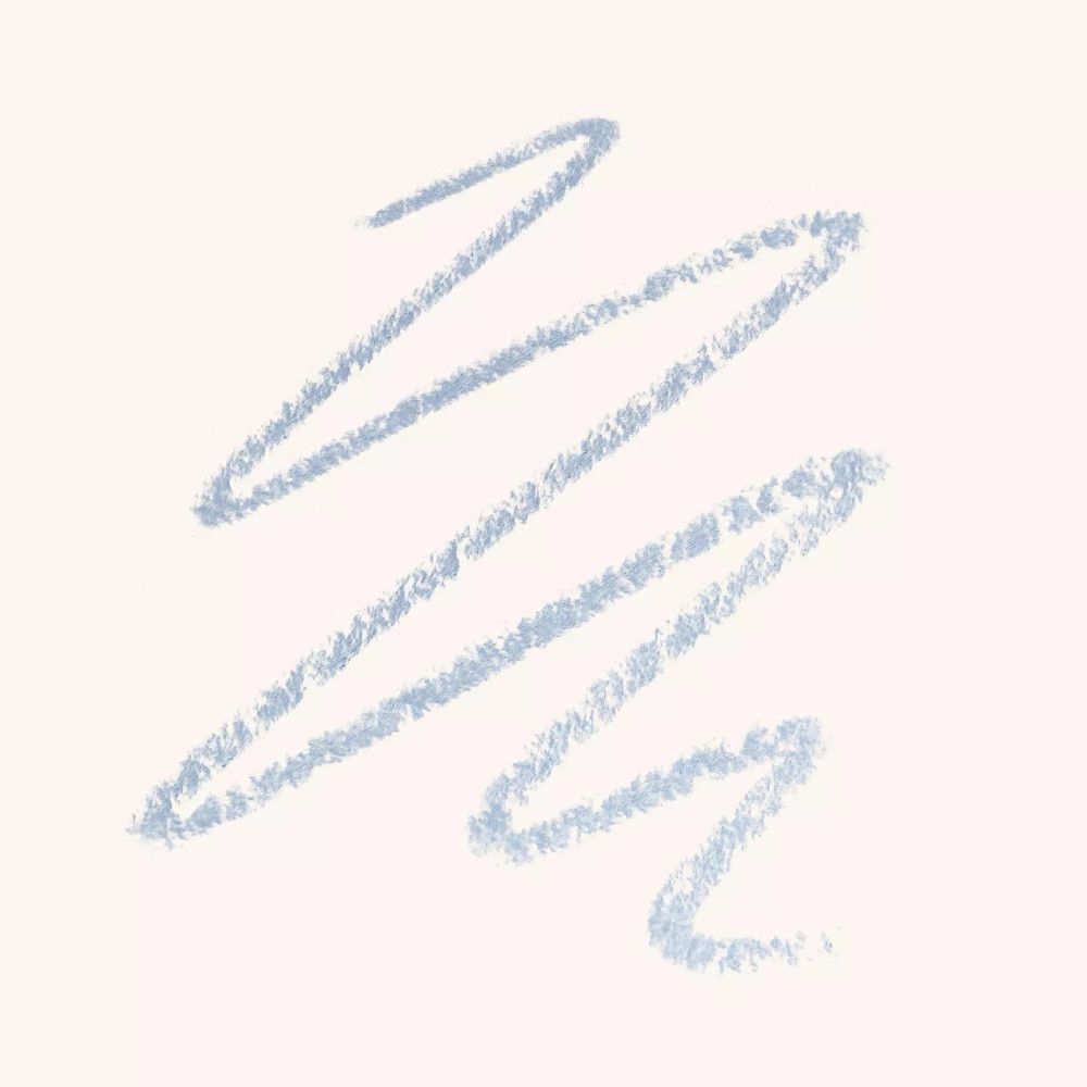 Tracé bleu clair sur fond beige.