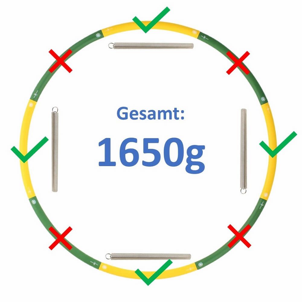 Hoopomania Booster Hoop | variable env. 1,65 kg