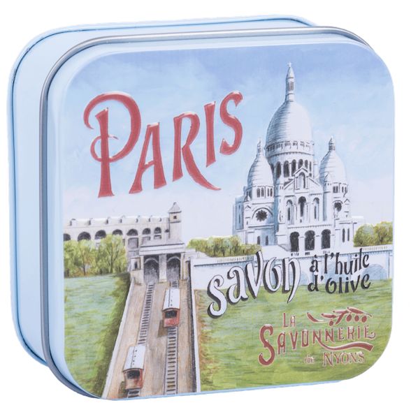 La Savonnerie de Nyons - Coffret métal avec savon - Le Sacre Coeur