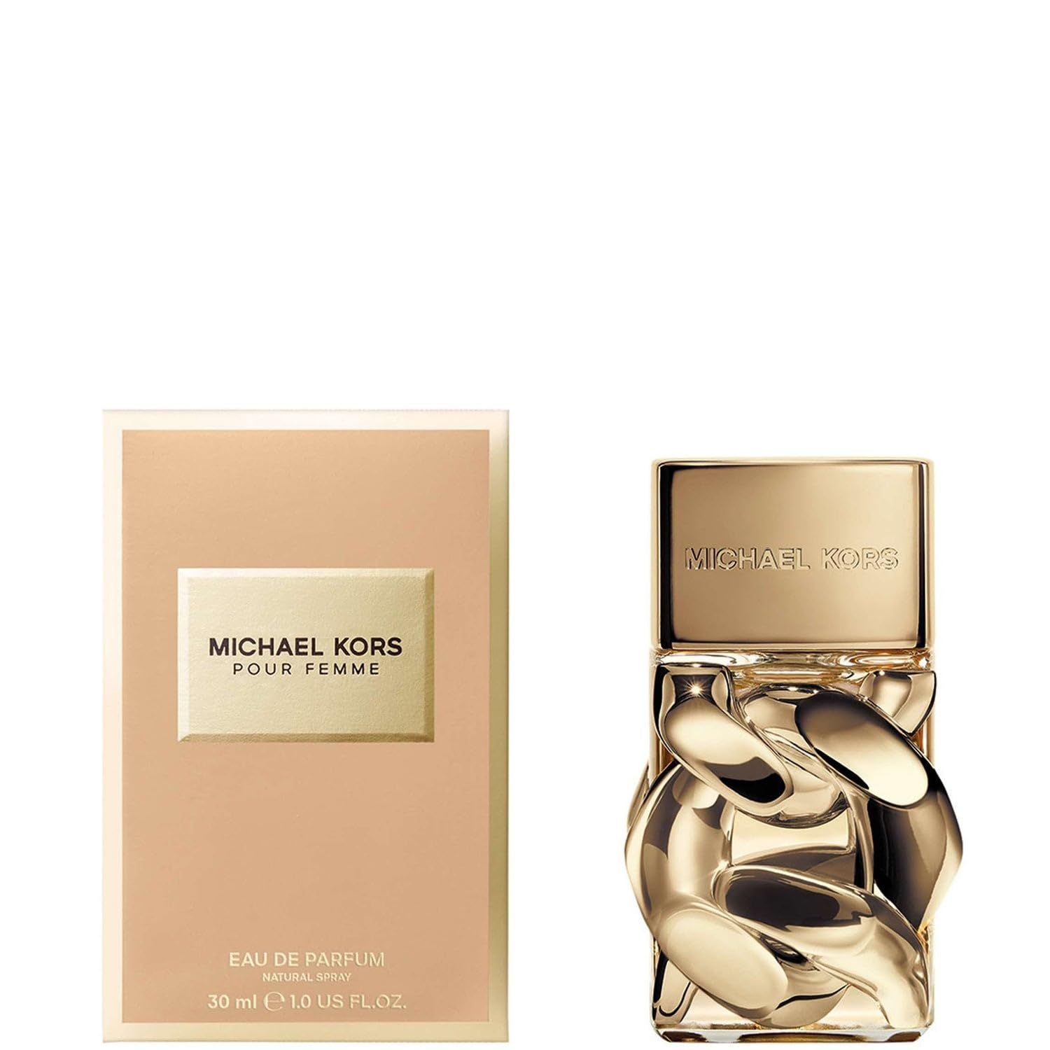 Michael Kors Pour Femme Eau de Parfum flesje en verpakking.