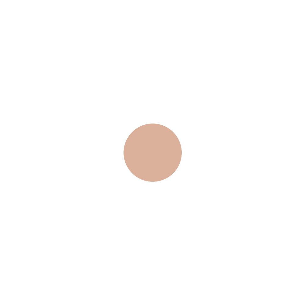 Tache de couleur ronde et claire. Teinte : beige clair.