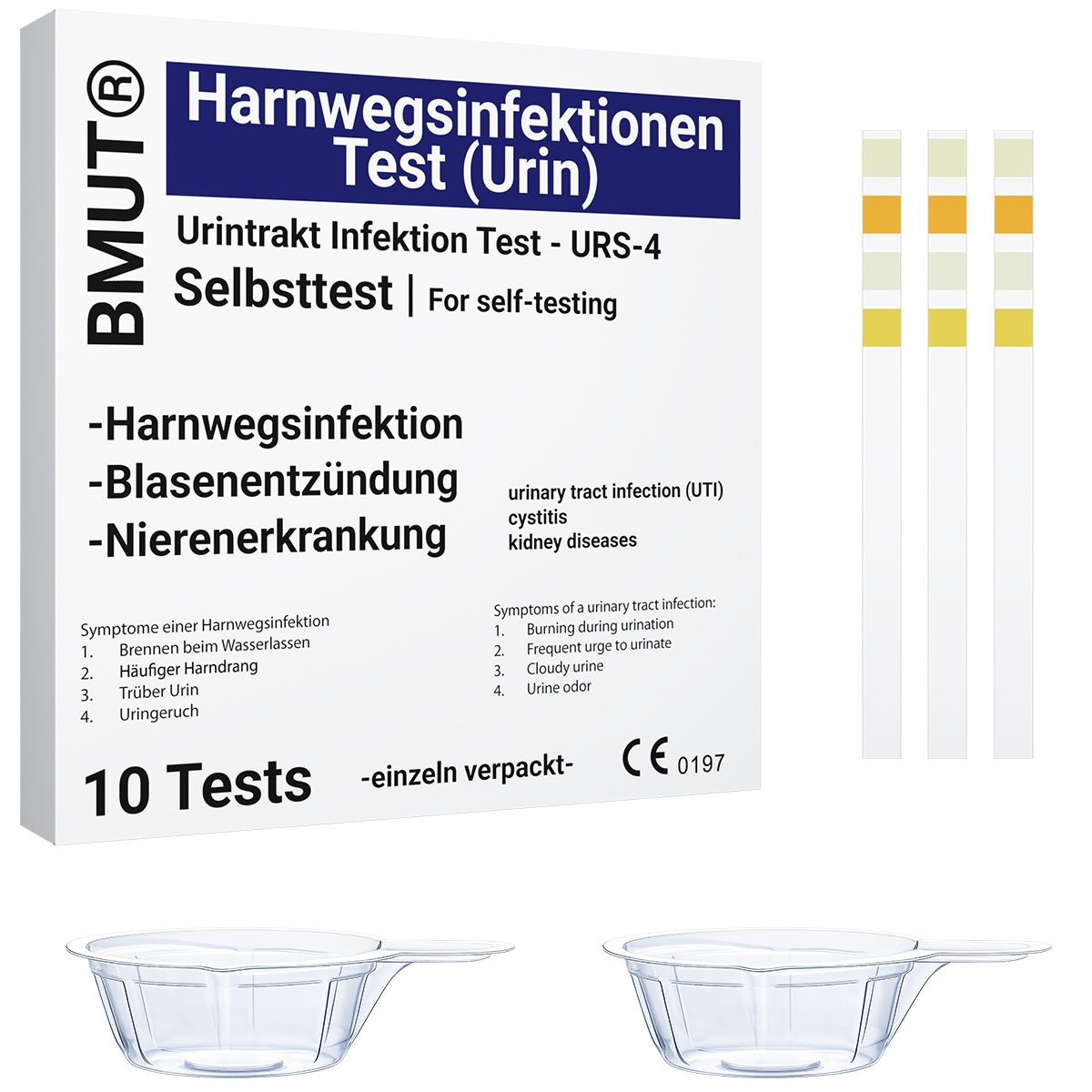 BMUT bandelettes test infection urinaire cystite