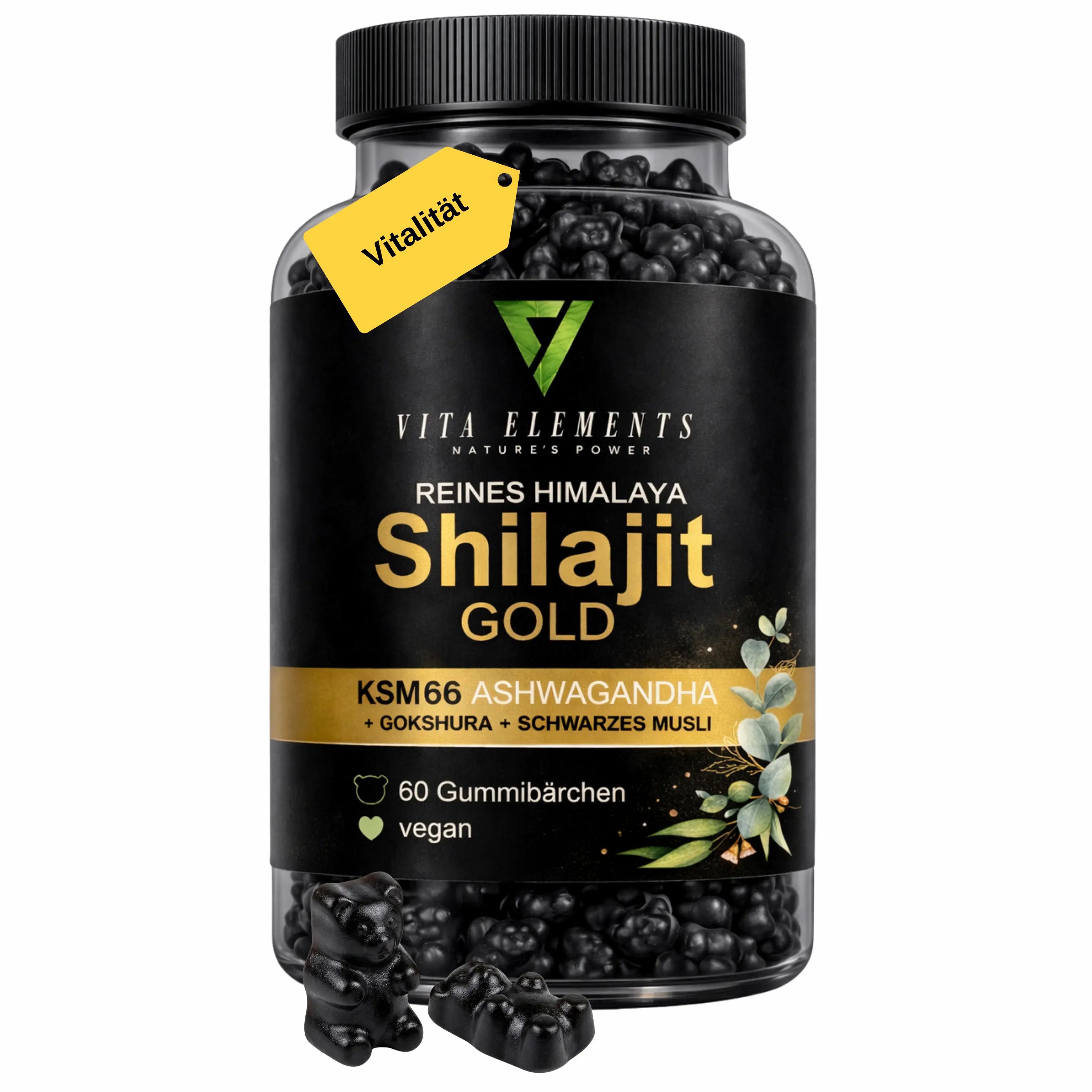 Vita Elements Himalaya Shilajit Gold-gummibeertjes