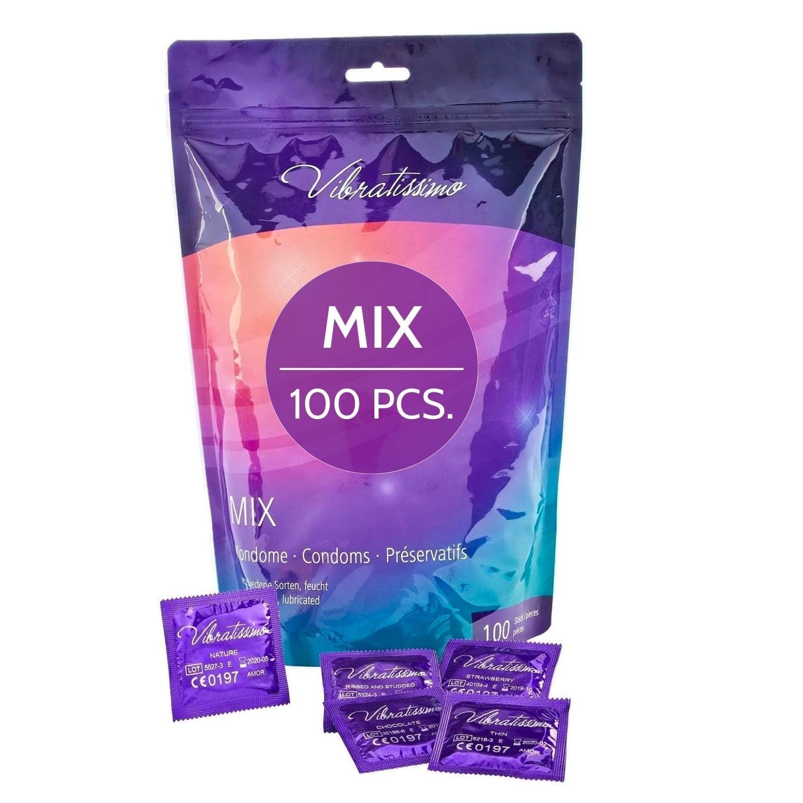 Vibratissimo Préservatifs Mix 53mm