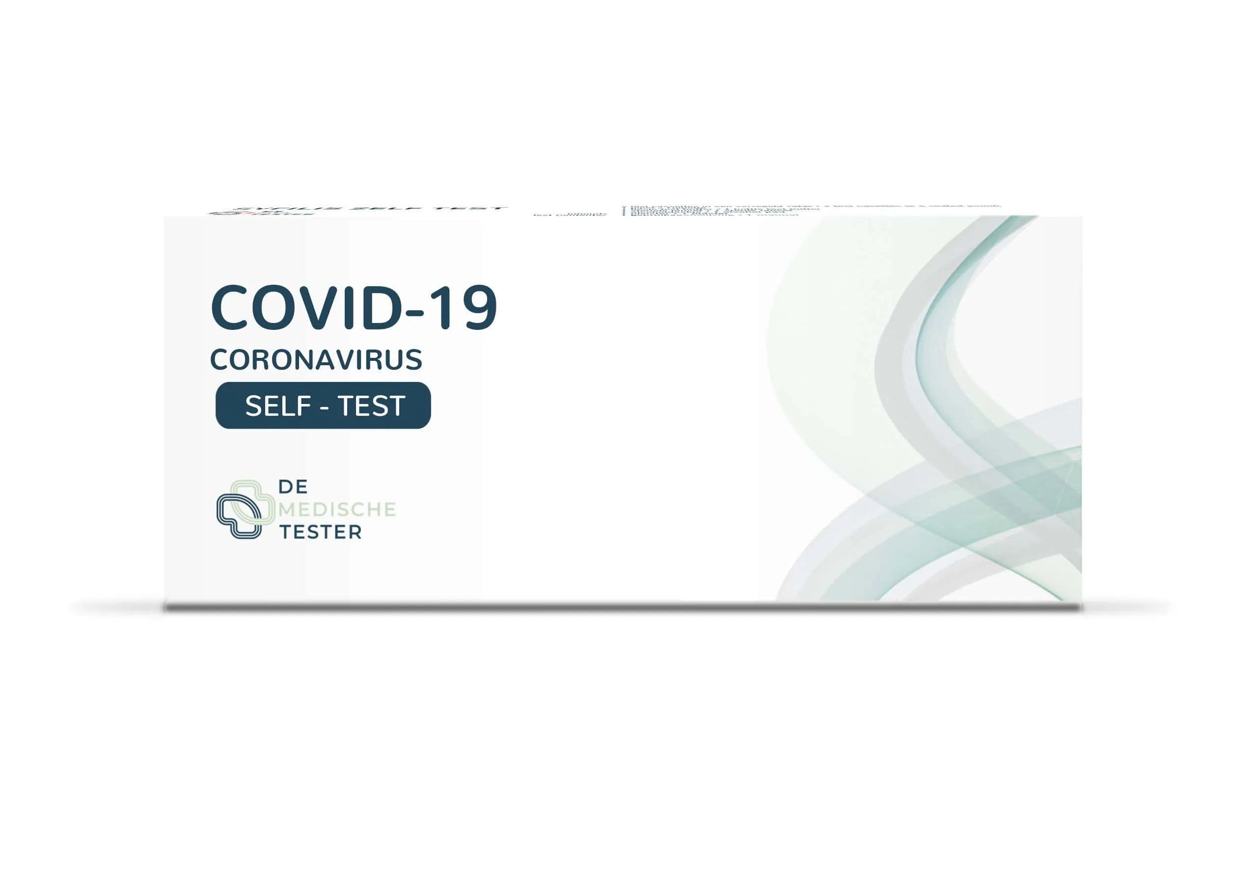 COVID-19 Coronavirus zelftest van De Medische Tester. CE-gecertificeerd.