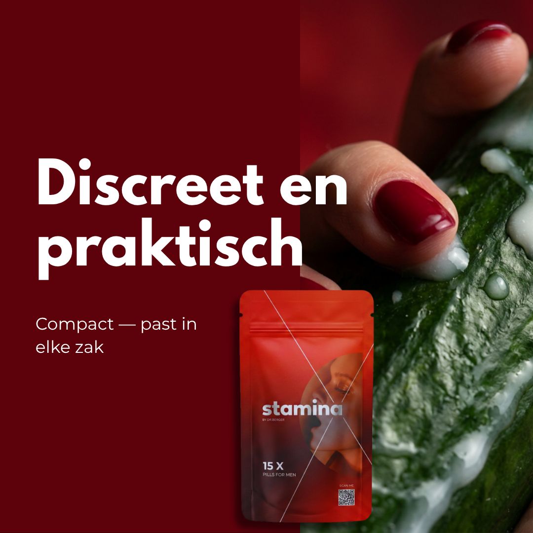 Discreet en praktisch: Compact – past in elke zak.
