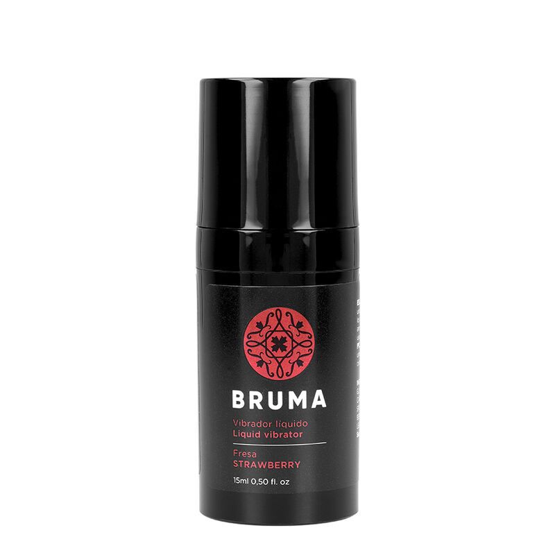 Bruma Vloeibare Vibrator Aardbei Smaak 15ml fles.