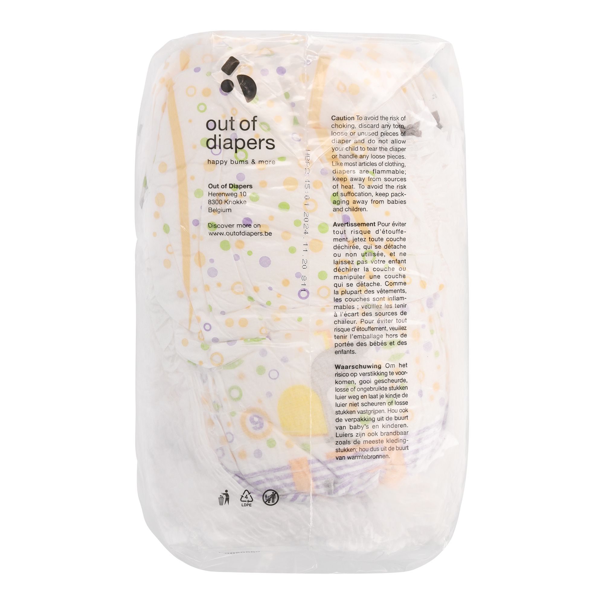 Out Of Diapers luierbroekjes maat 6