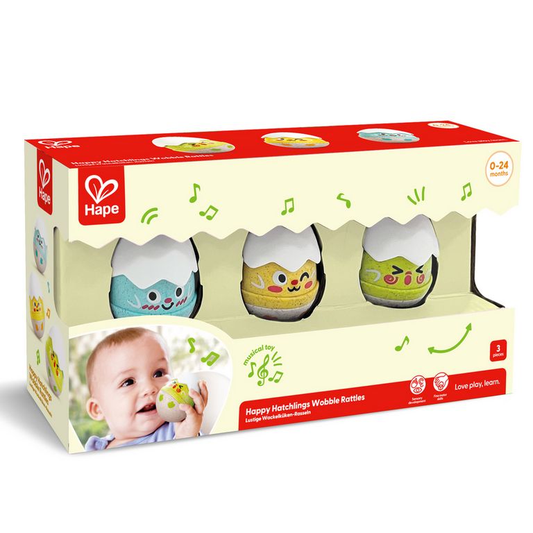 Hape Grappige Wiebelkuikens Rassels