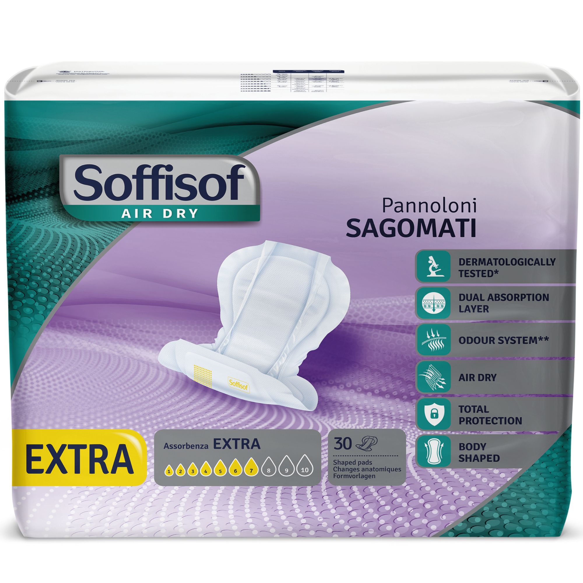 Soffisof Extra Protections Anatomique Incontinence