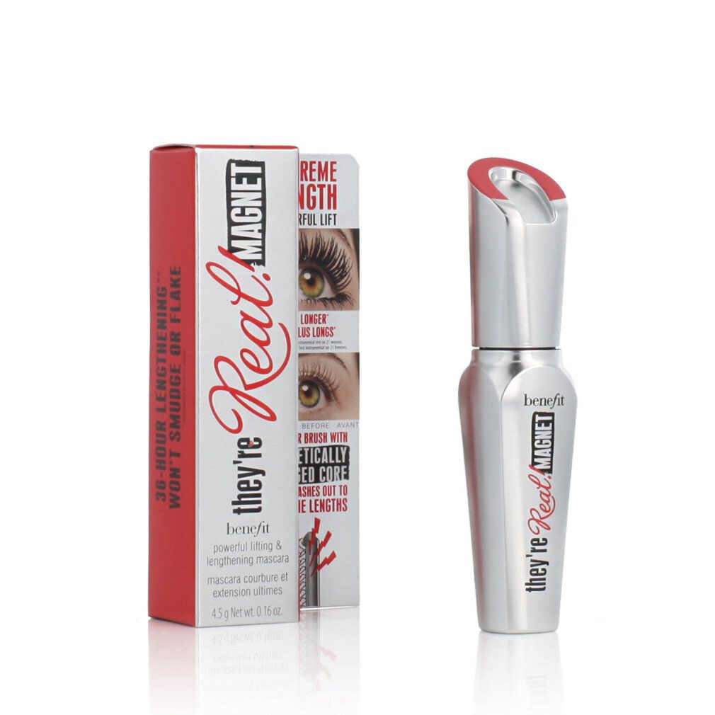 Benefit They're Real! Magnet Mascara krachtig liftend en verlengend - Superkrachtig zwart