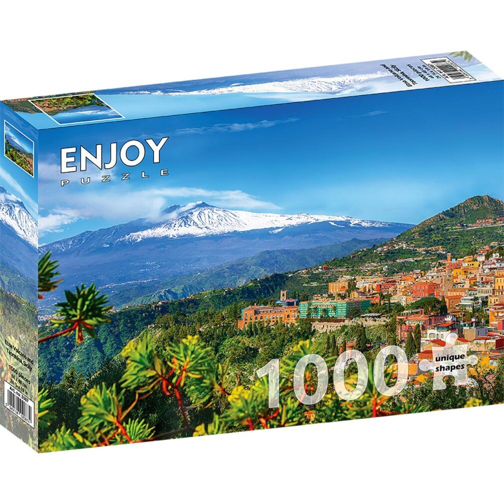enjoy Puzzel Etna en Taormina, Sicilië 1000 stuks
