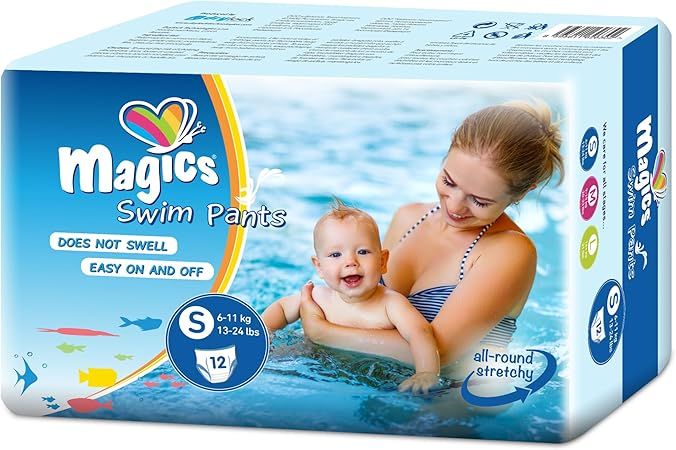 Magics Swim Pants Wegwerpzwemluiers voor baby's