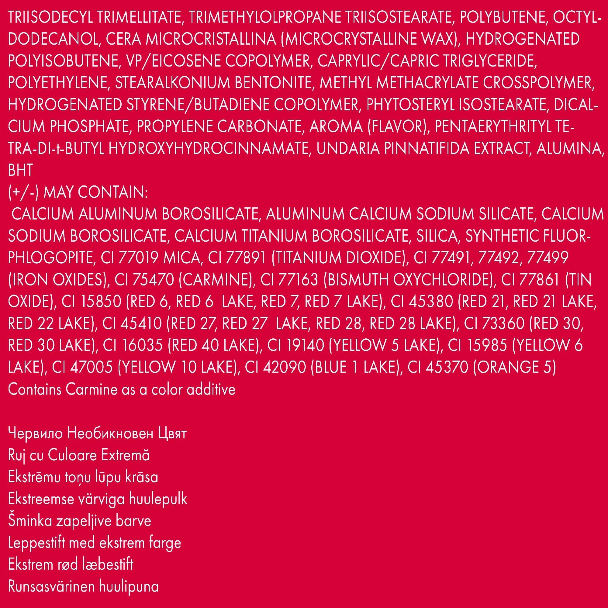 Pupa Vamp Extreme Lipstick 101