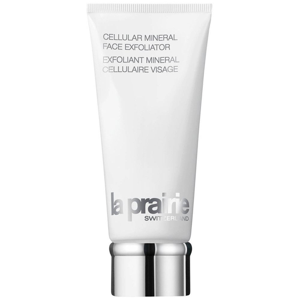 Witte tube met producttekst en logo. Merk: La Prairie.