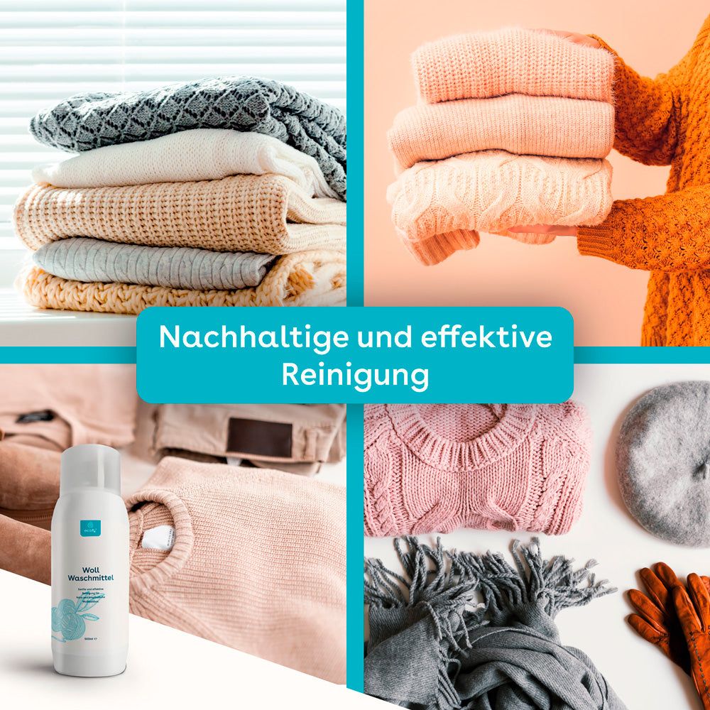 eco:fy® Wolwasmiddel • wasmiddel met lanoline voor wol, zijde, huiden, wolwalvis