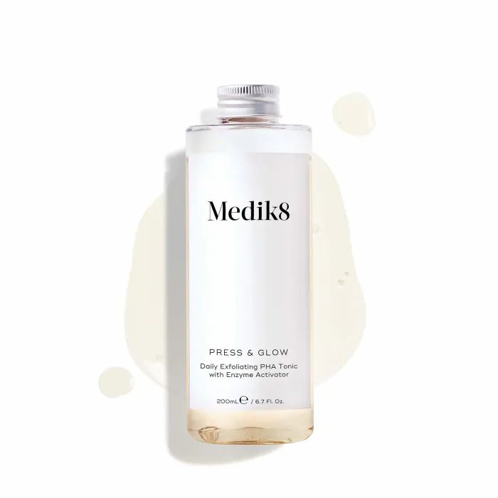 Medik8 Press & Glow Tonic met enzymactivator, 200ml.