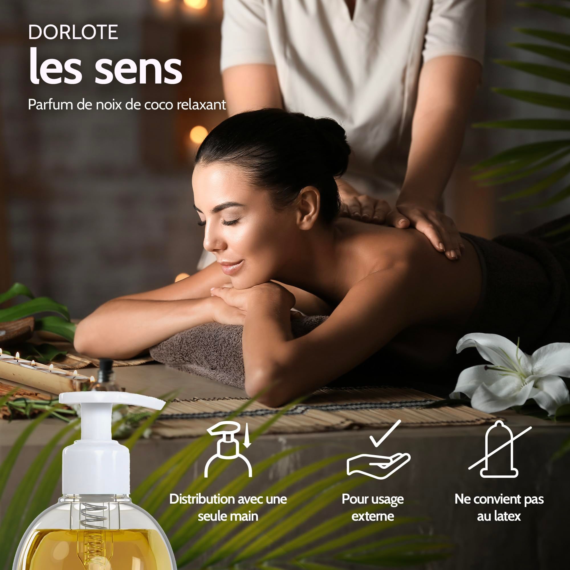Vibratissimo Huile de Massage Coconut