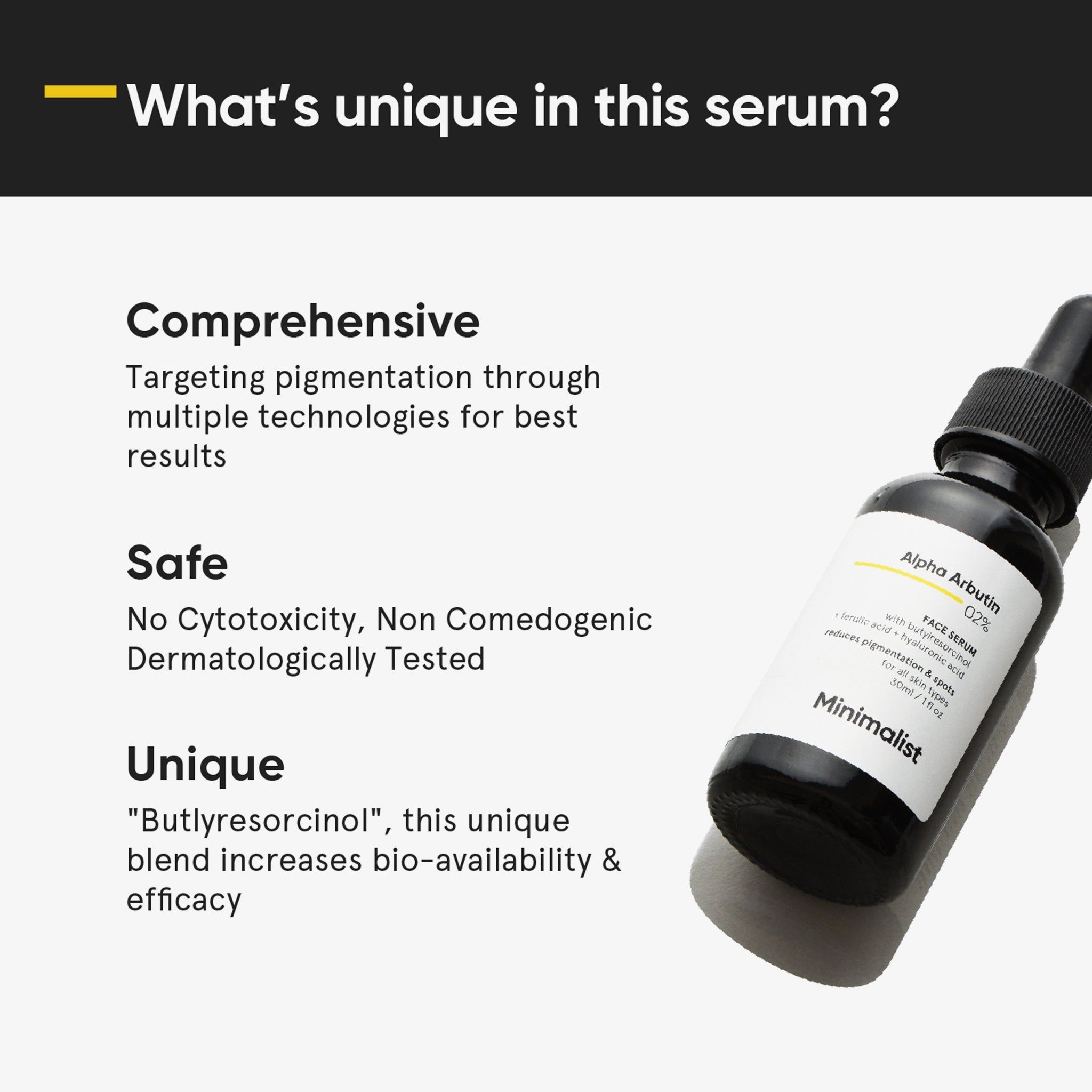 Minimalist Alpha Arbutin 02% Face Serum