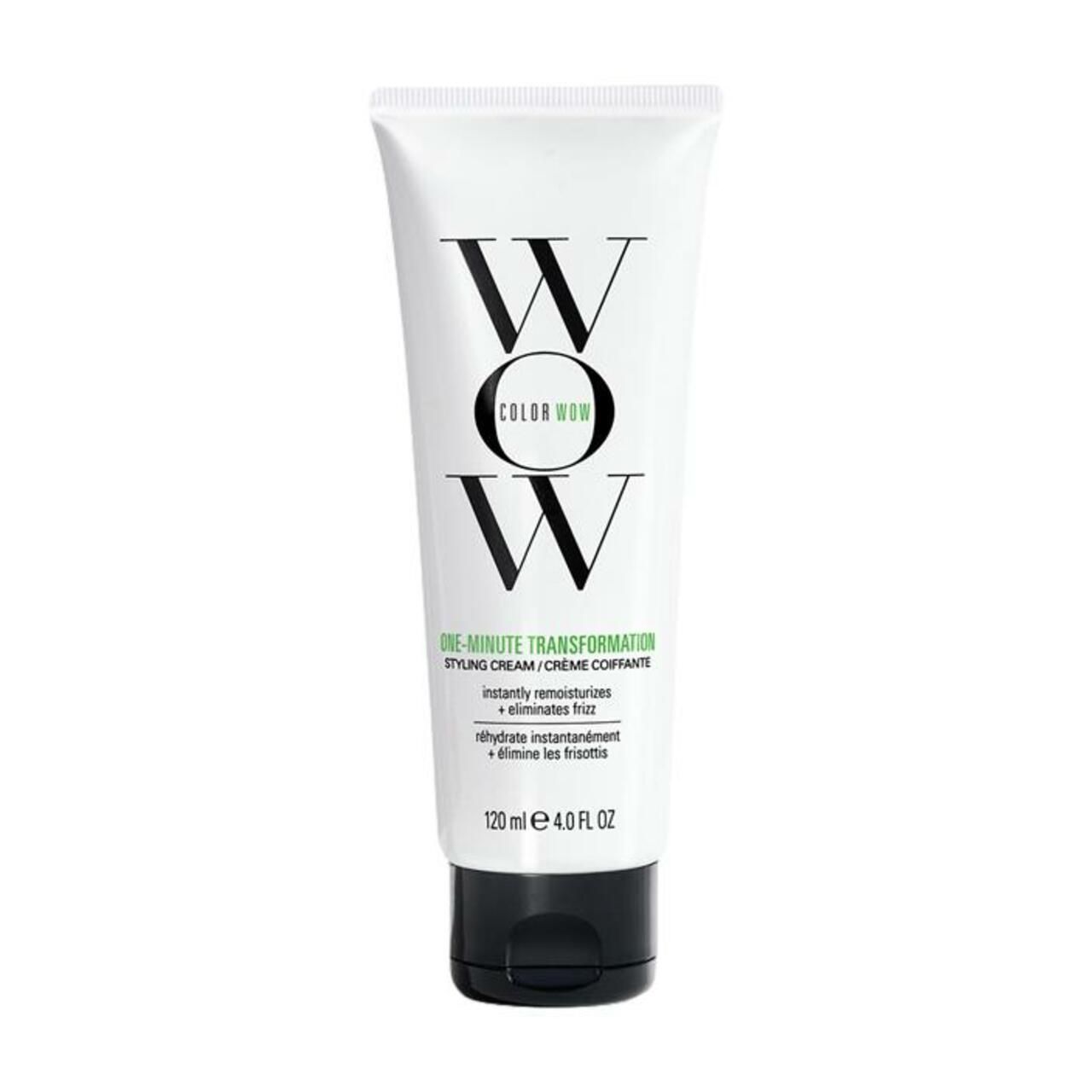 Tube de crème coiffante Color Wow One Minute Transformation, 120ml.