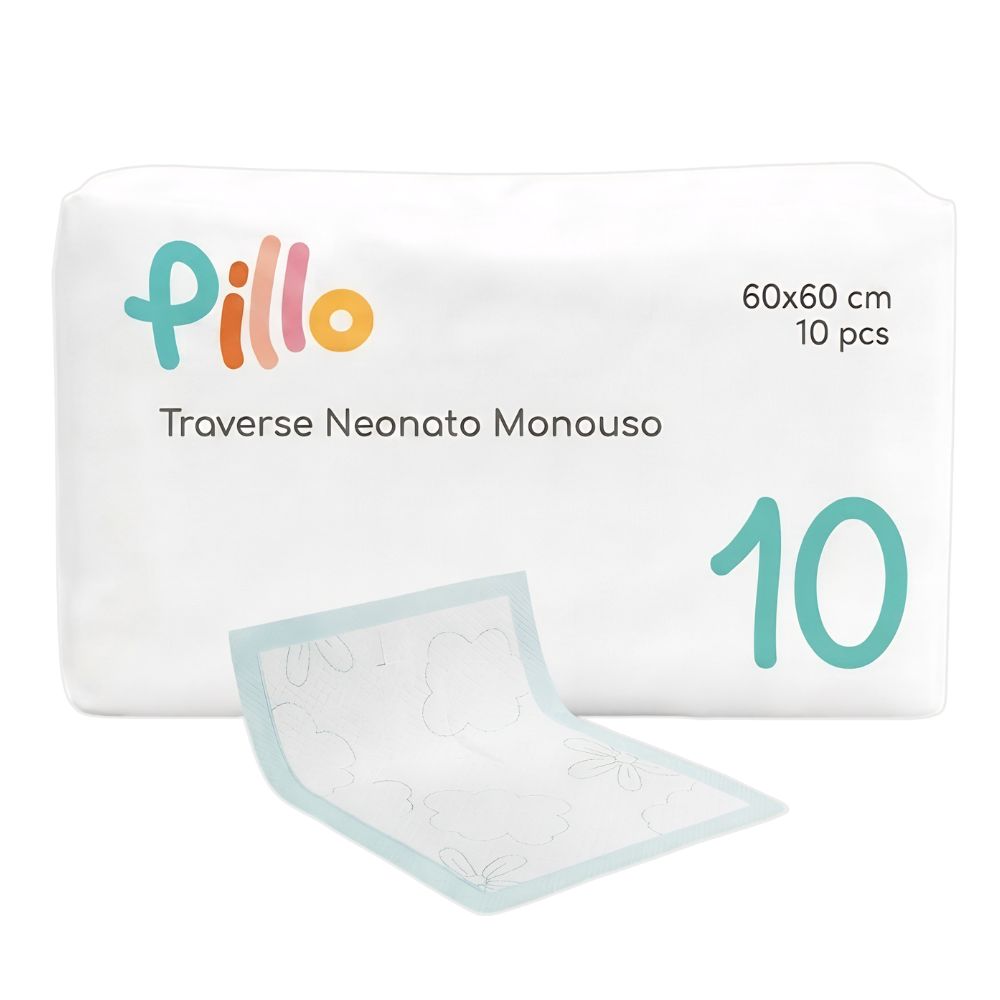 Pillo Wegwerp-Aankleedonderleggers voor Pasgeborenen 60x60