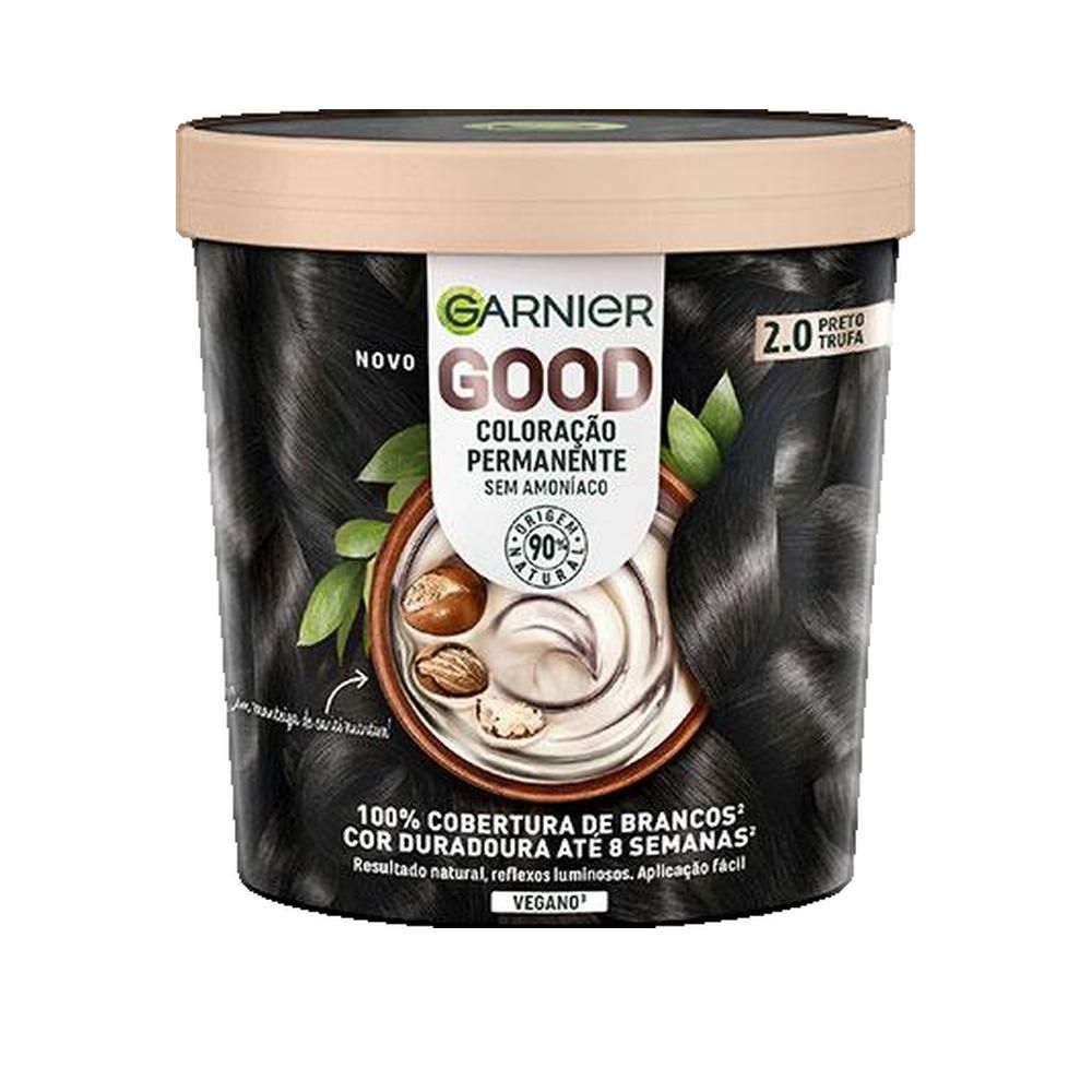 Garnier Good 2.0 Coloration permanente Noir doux Truffle