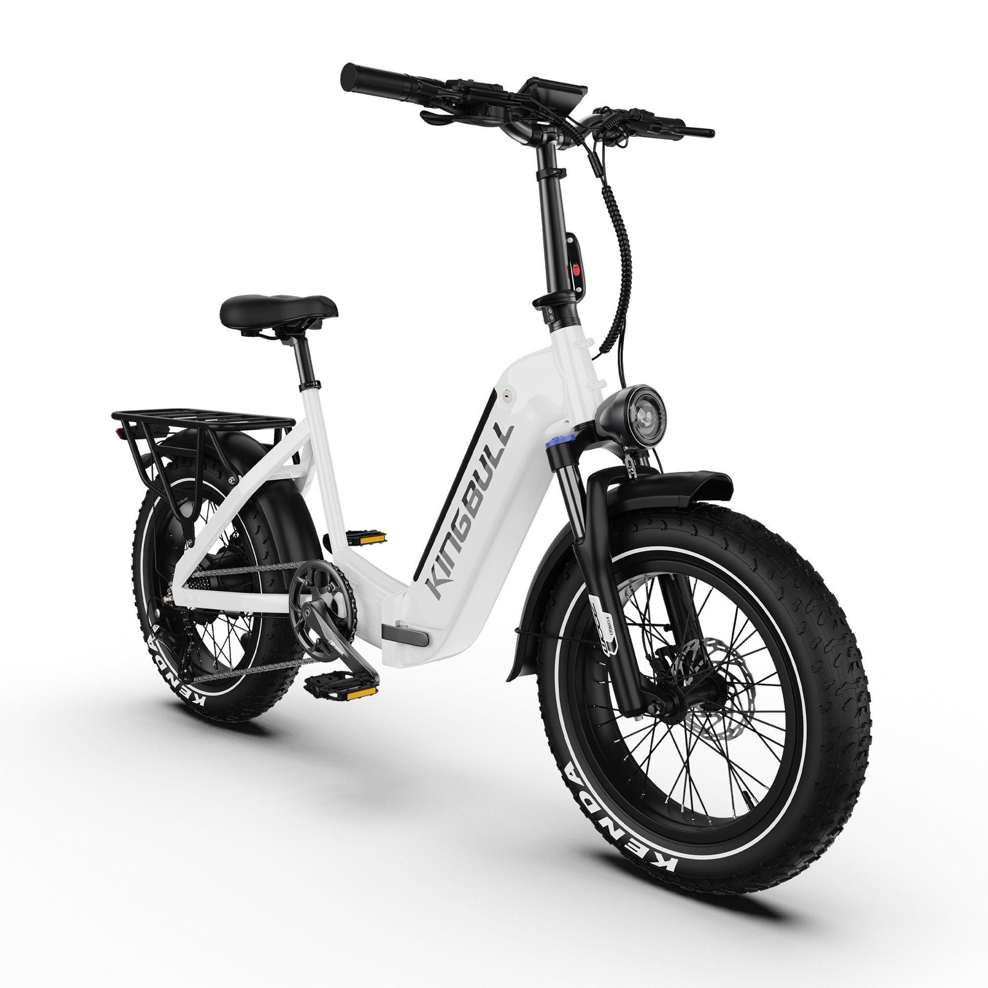 KINGBULL VERVE Vélo électrique, batterie amovible 48 V 20 Ah, Shimano 8 vitesses