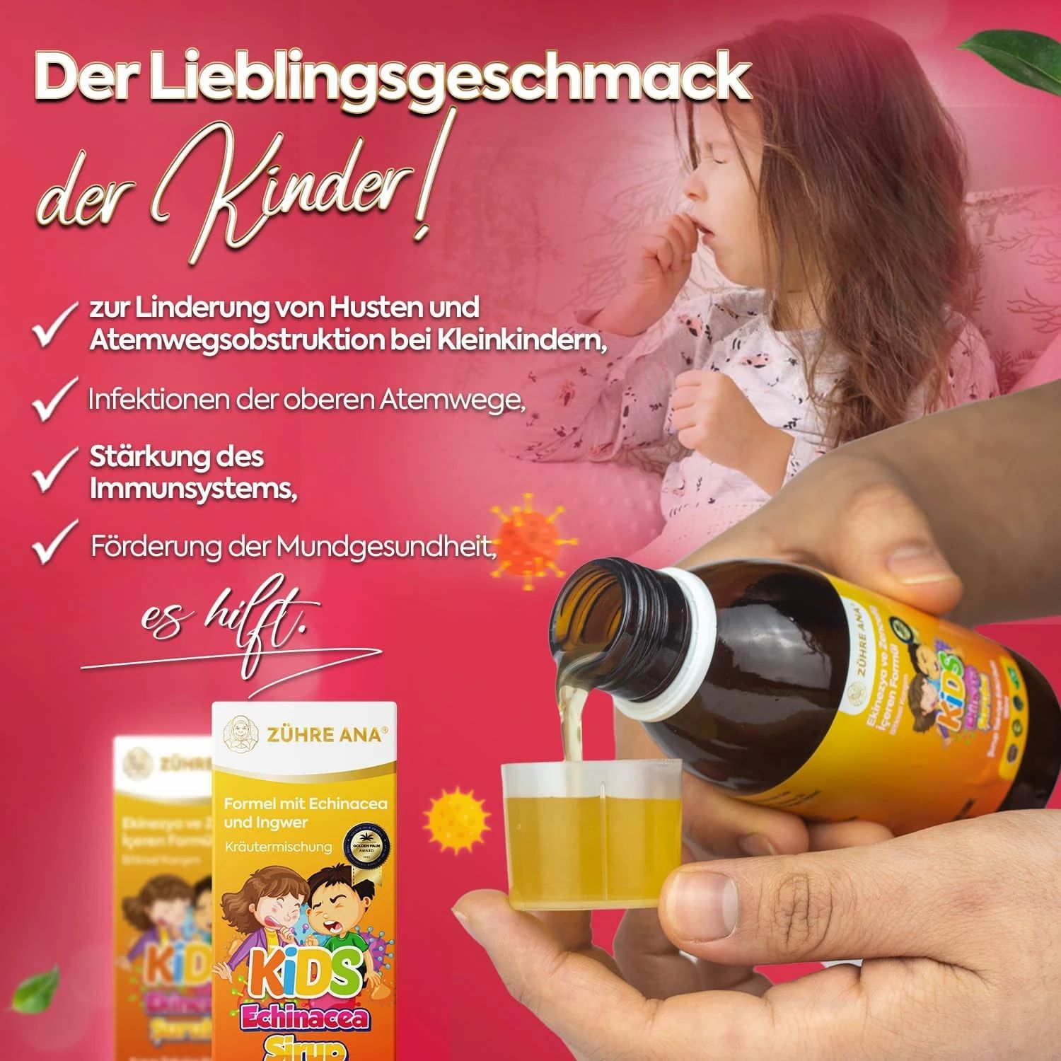 Sirop Echinacea Zühre Ana Kids