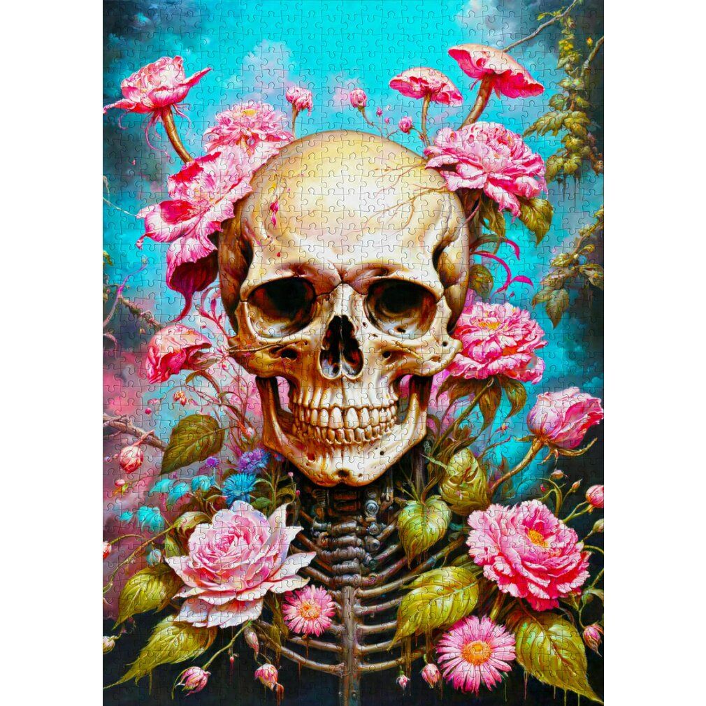 enjoy Puzzle Jardin Squelette 1000 pièces