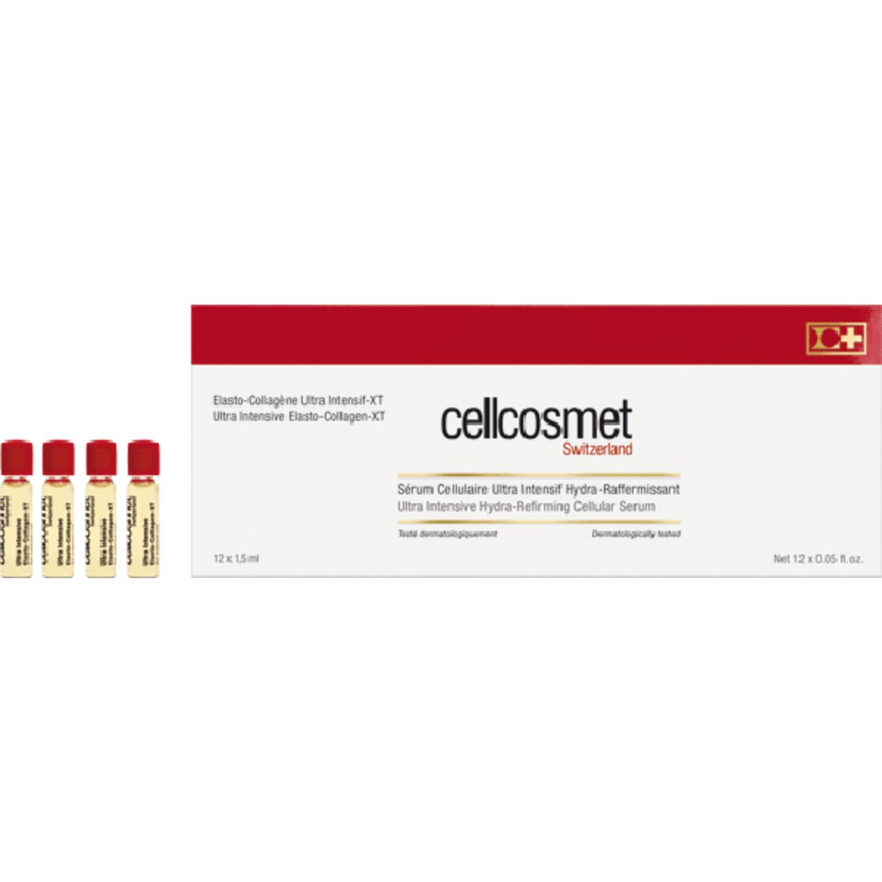 Ampoules et cures Elasto-Collagène Ultra Intensive-XT 12 ml