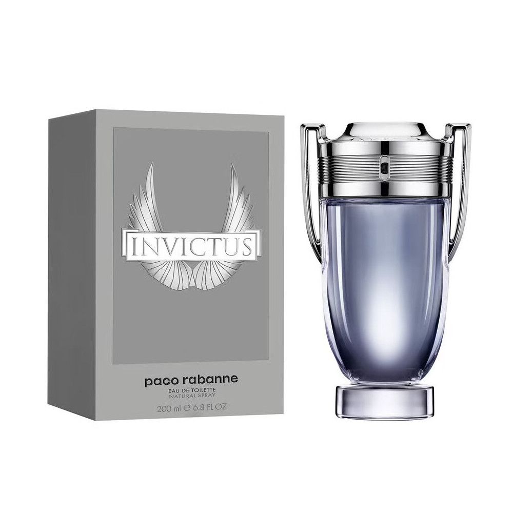 Flacon et emballage Paco Rabanne Invictus Eau de Toilette.