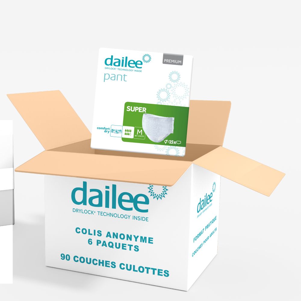 Dailee Pants Super Couches Culotte Adultes