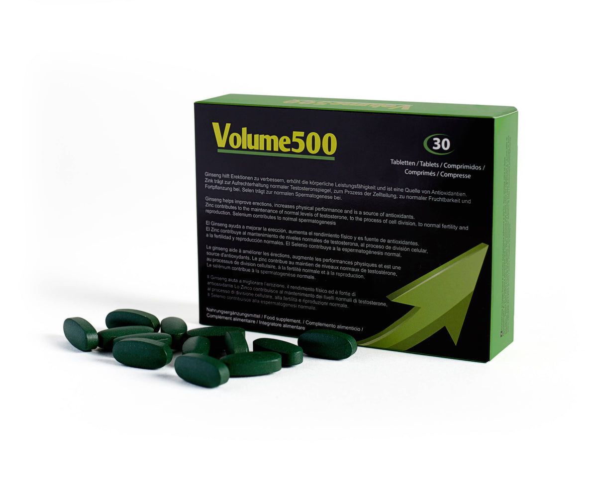 500Cosmetics Volume500 comprimés sperme