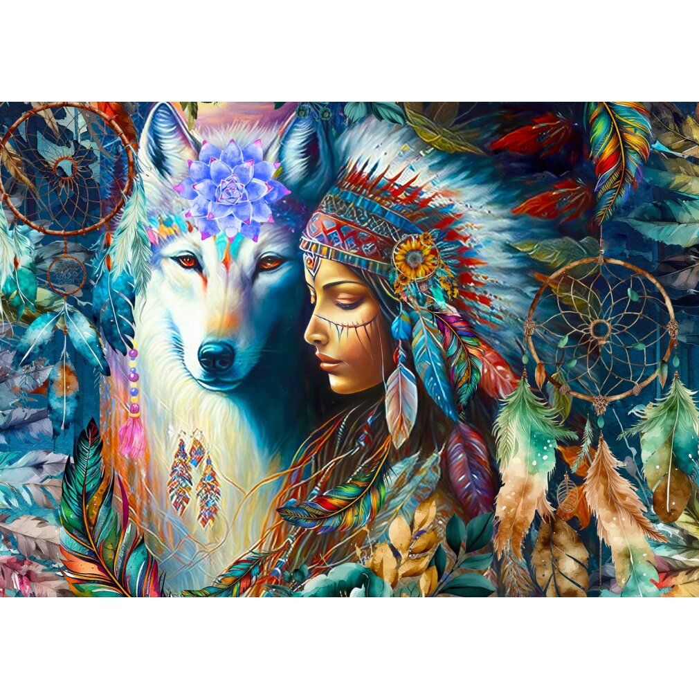 enjoy Puzzel Native Princess 1000 stuks